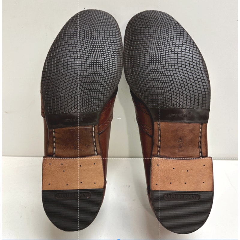 Euc Rancourt & Co. X Polo Ralph Lauren Penny Loafers Brogued Made In Maine Usa 9 — image 2 of 8